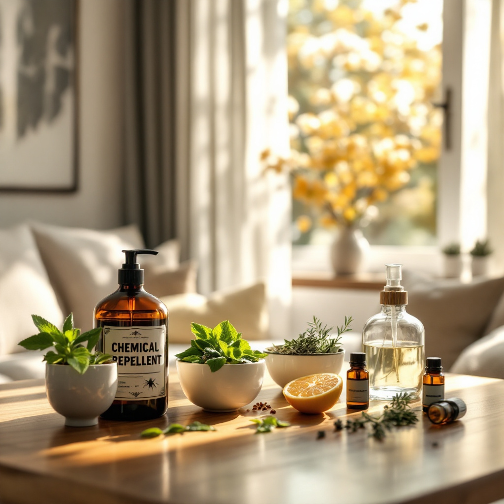 Use Natural and Chemical Spider Repellents